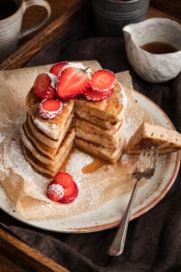 Easy Vegan Buttermilk Pancakes
