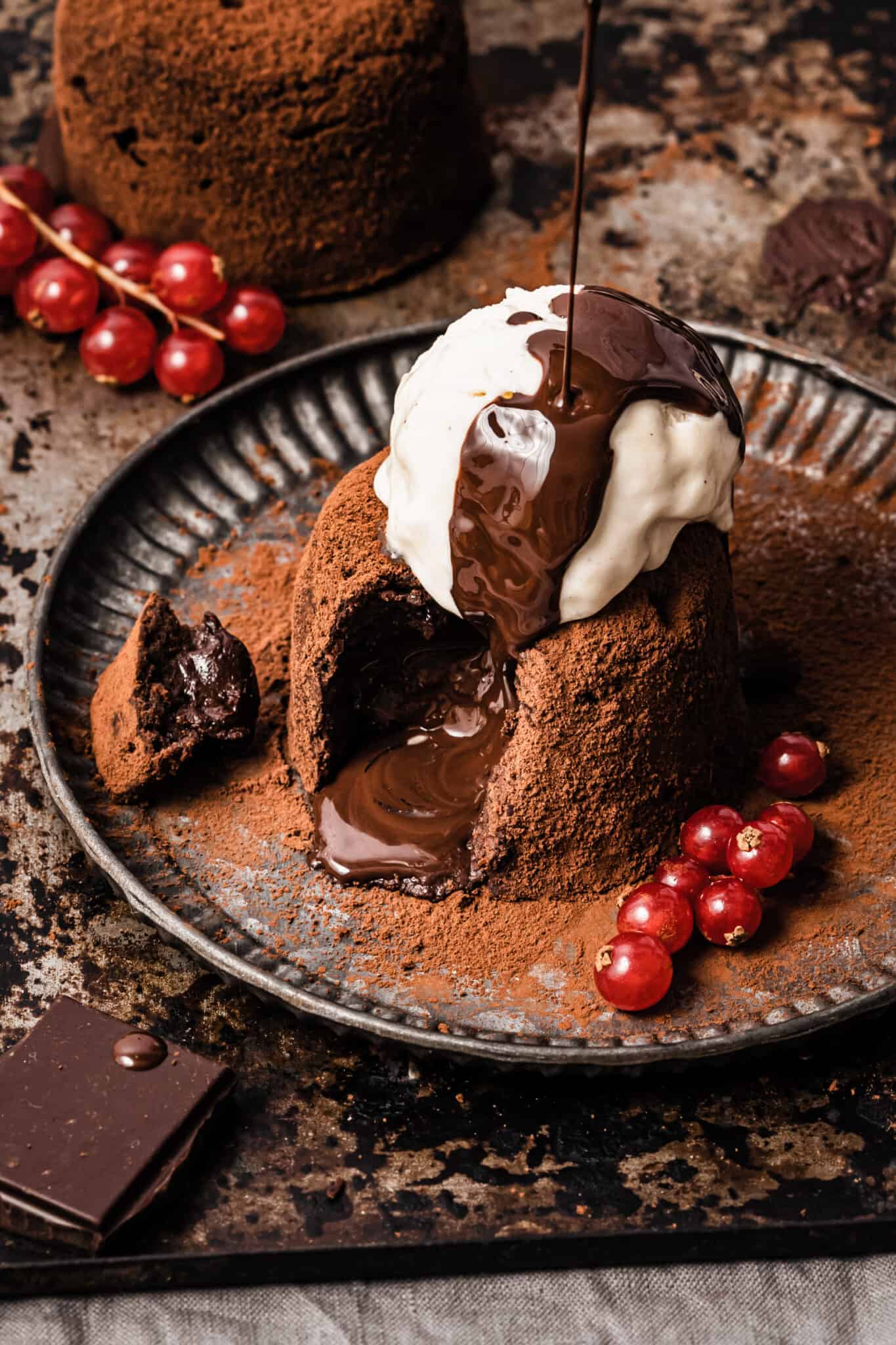 GlutenFree Warm Lava Cakes For Two Kalejunkie