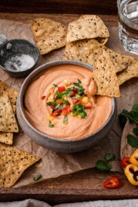 The Best Creamy Vegan Queso