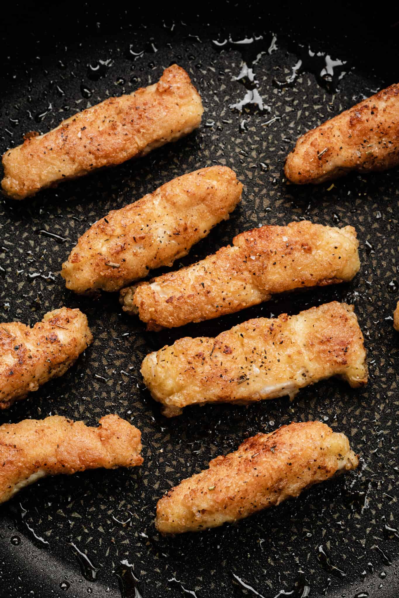 Crispy Parmesan Chicken Strips Gluten Free Chicken Parm Kale Junkie