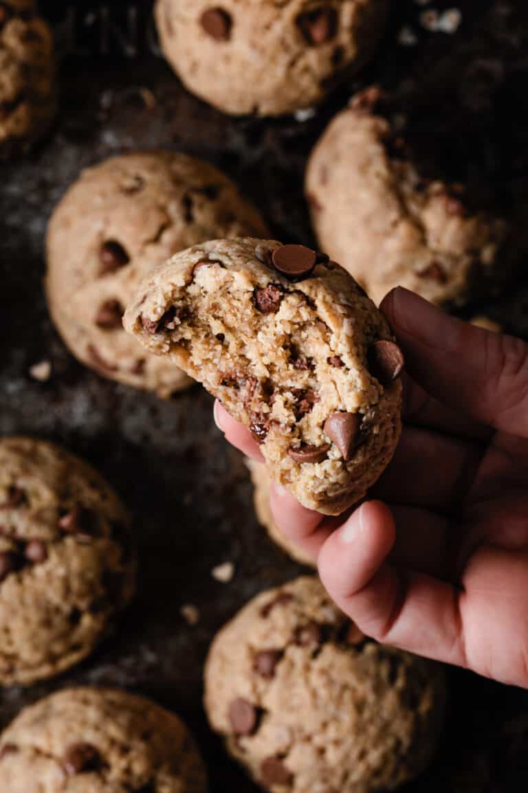 Healthy Peanut Butter Oatmeal Chocolate Chip Cookies Kalejunkie
