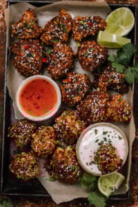 Crunchy Teriyaki Cauliflower Wings
