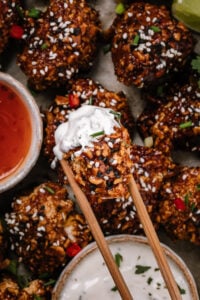 Crunchy Teriyaki Cauliflower Wings