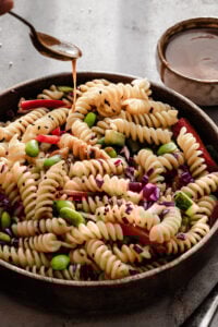 Pasta Salad With Creamy Peanut Sauce