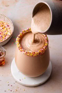 Healthy Birthday Cake Smoothie