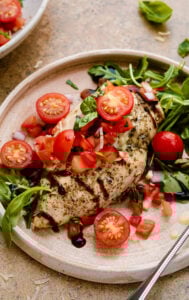 Sheet Pan Bruschetta Chicken Breasts