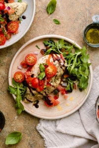 Sheet Pan Bruschetta Chicken Breasts