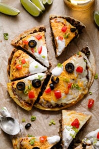 Better Than Taco Bell Mexican Pizzas