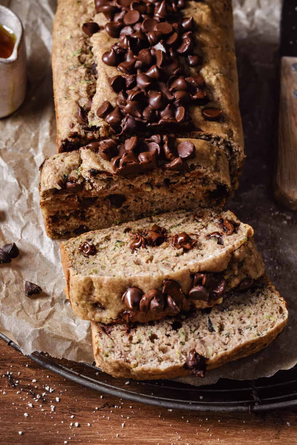 The Best Chocolate Chip Zucchini Bread Kalejunkie
