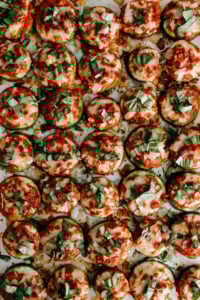 Zucchini Pizza Bites