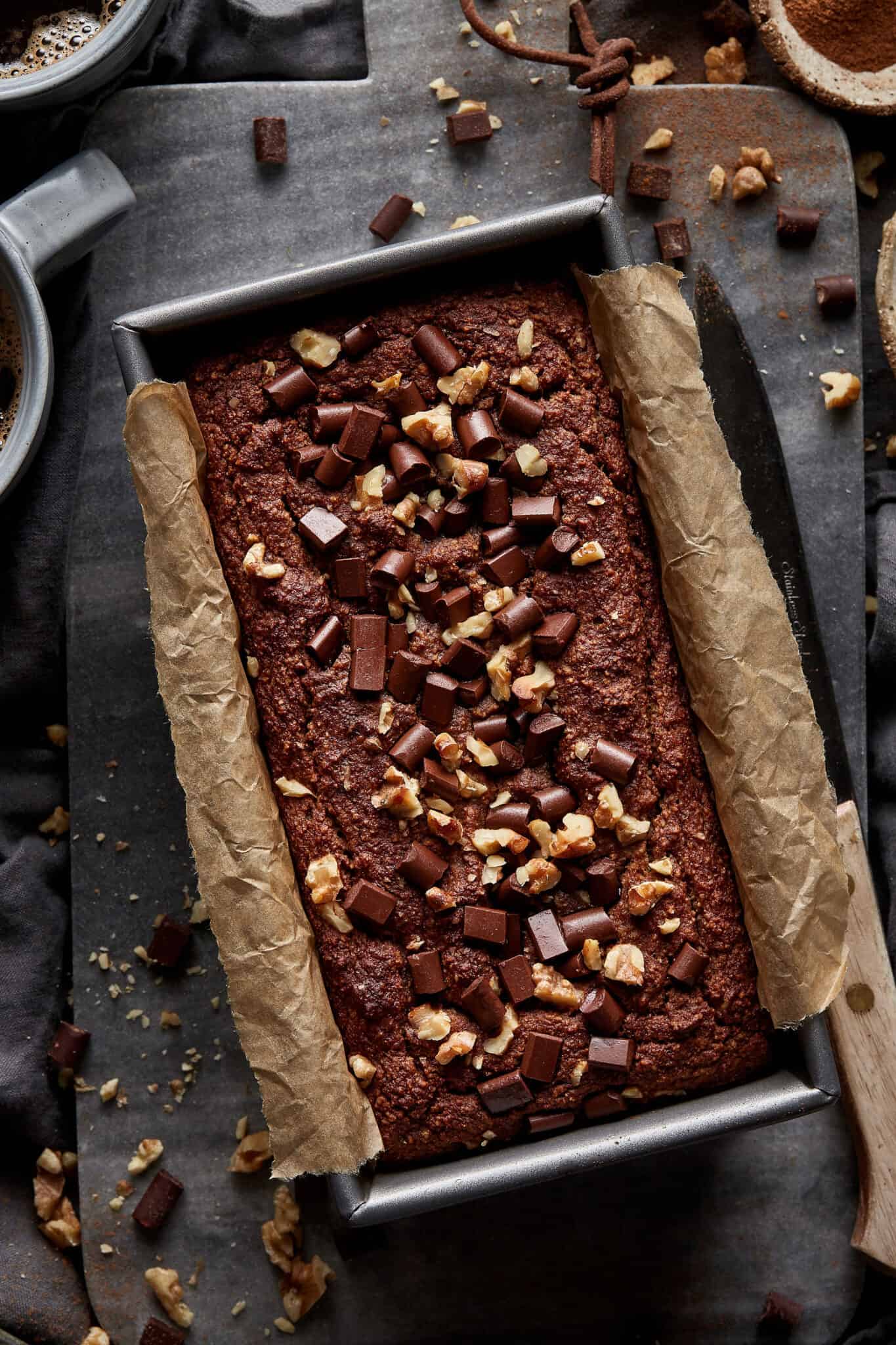 Chocolate Cinnamon Banana Bread Kalejunkie