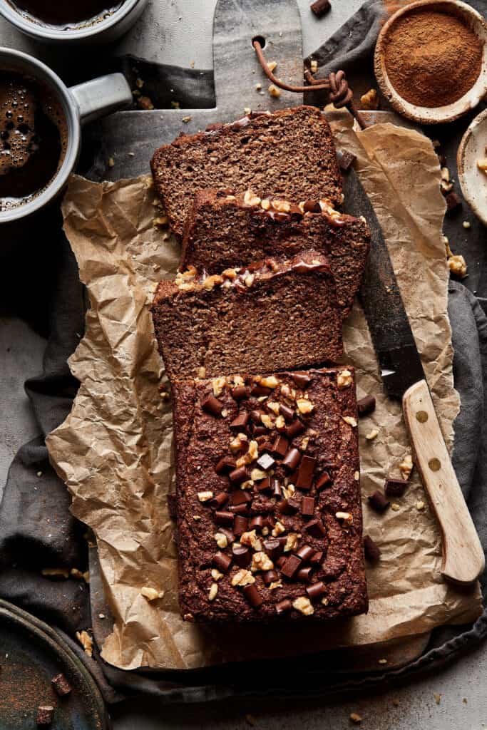 Chocolate Cinnamon Banana Bread Kalejunkie