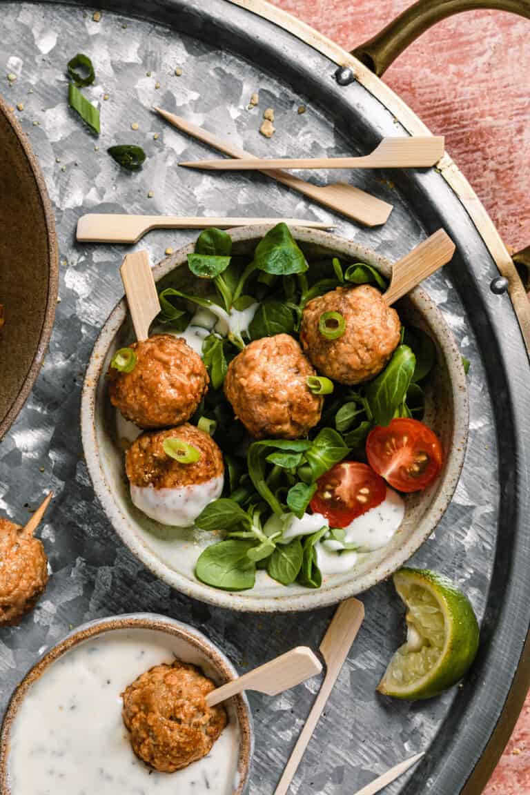 Buffalo Chicken Meatballs Kalejunkie