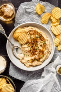 Vegan French Onion Dip
