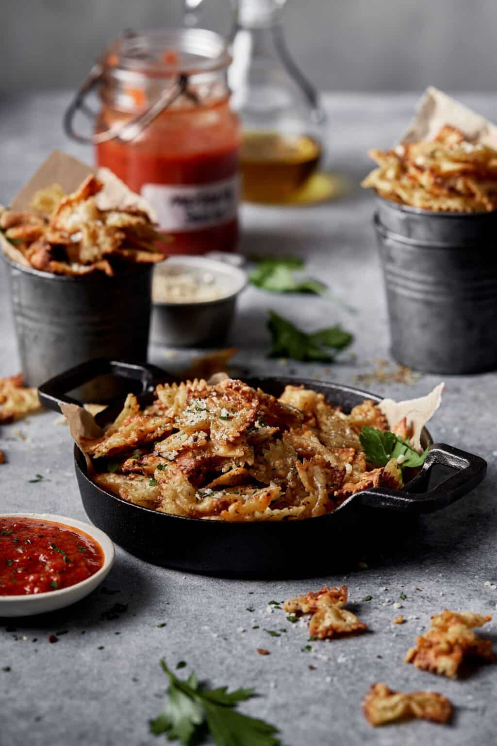 The VIRAL Pasta Chips As Seen On TikTok Kalejunkie