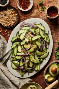 Cucumber Avocado Salad