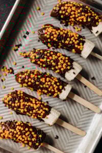 Halloween Banana Pops