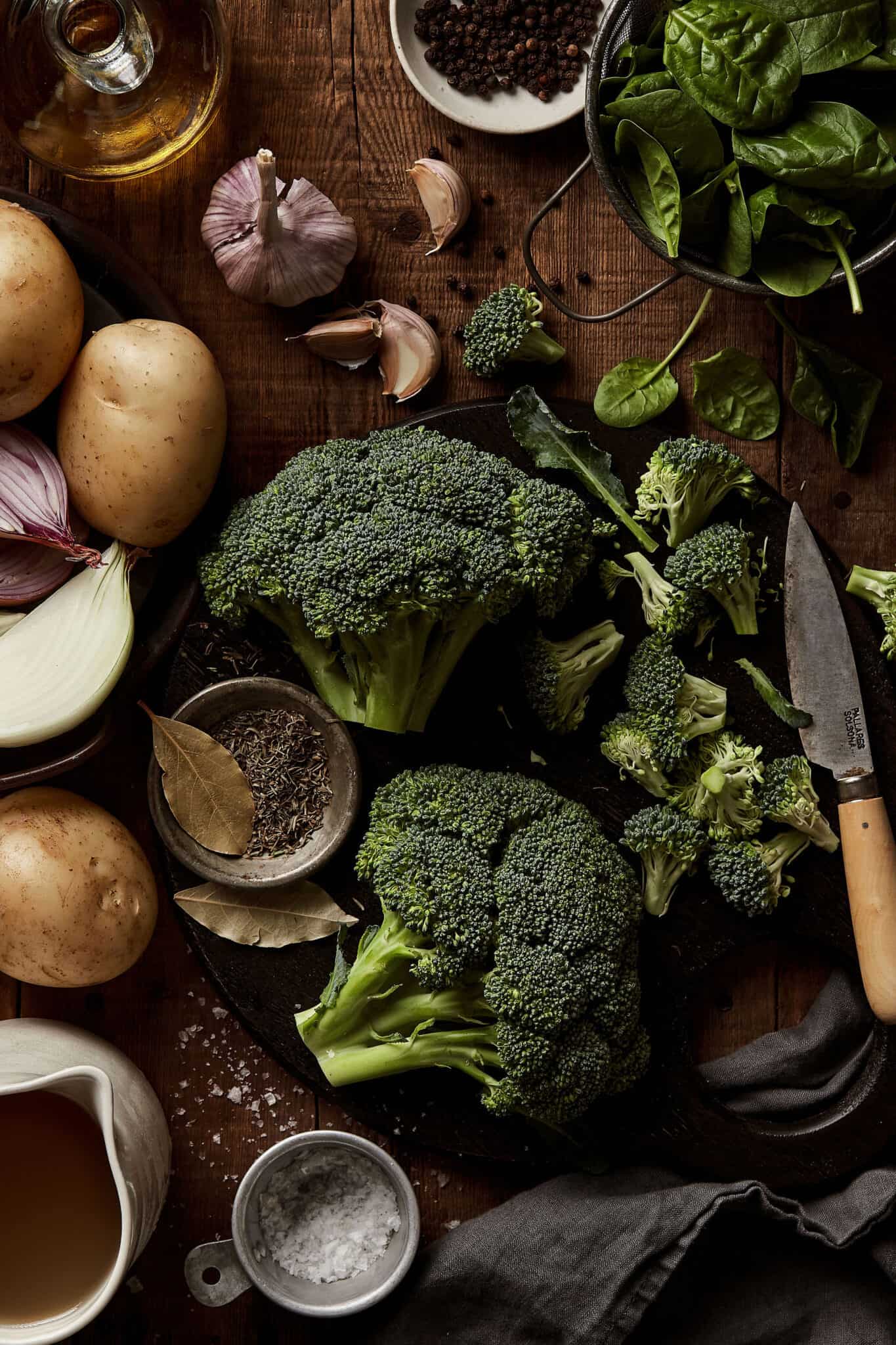 Hearty Broccoli Potato Soup Kalejunkie
