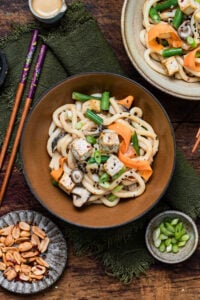 Spicy Tofu Tahini Noodles