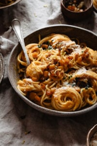 Creamy Lemon Butternut Squash Pasta