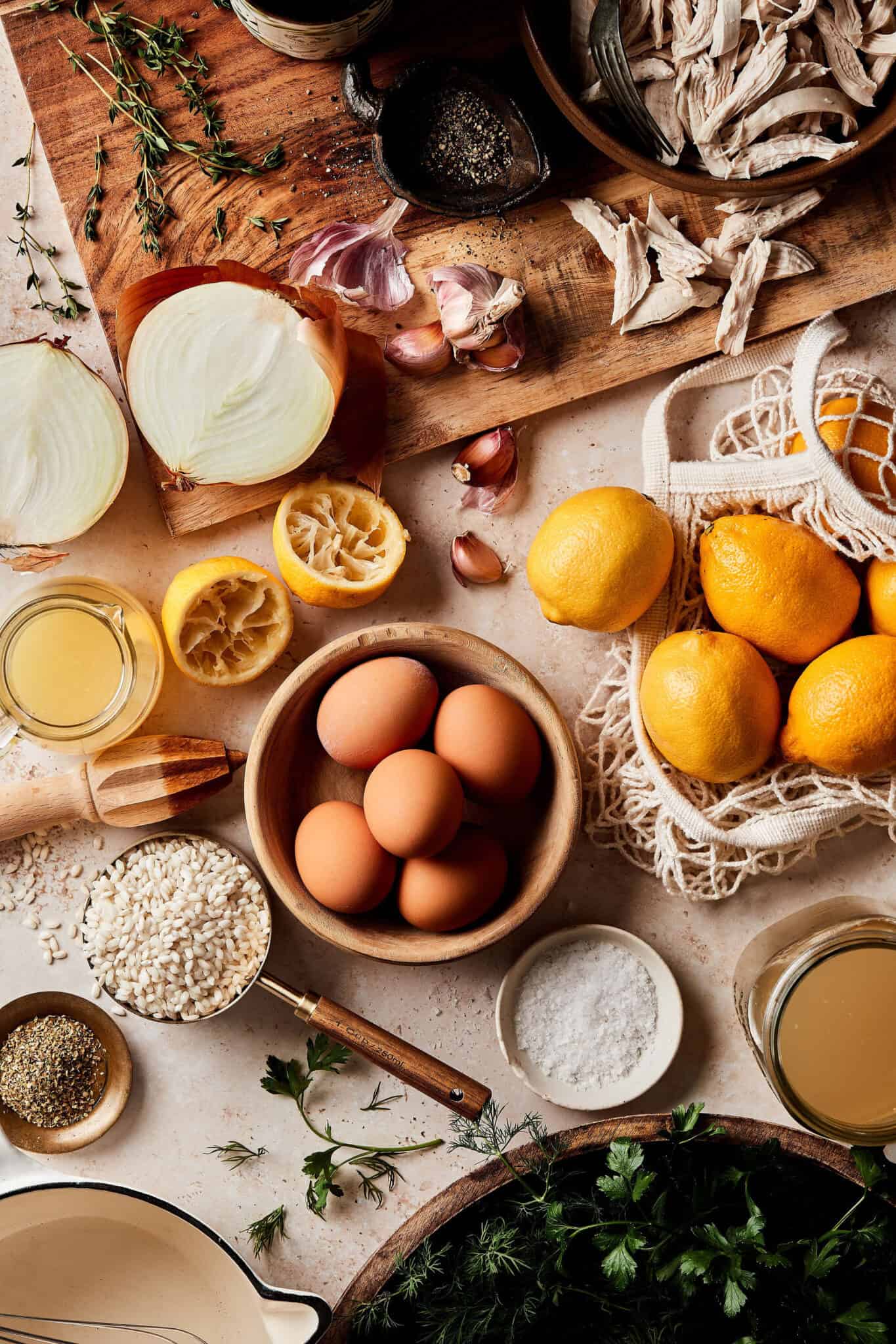 Cozy Lemon Chicken & Rice Soup Kalejunkie