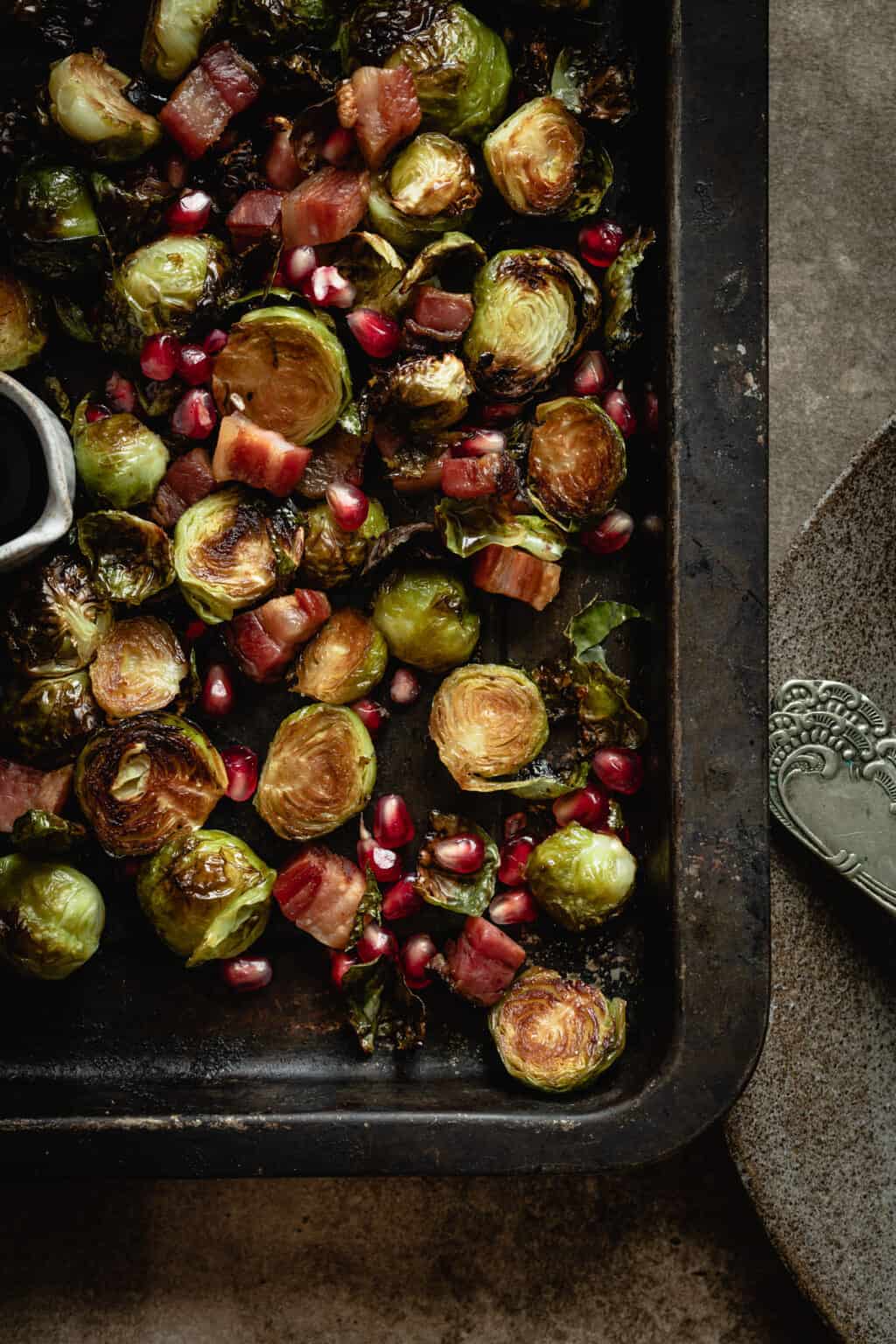 Crispy Brussels Sprouts Salad with Bacon Kalejunkie