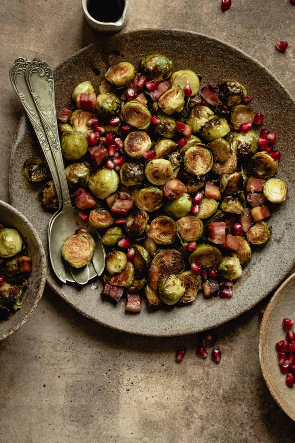 Crispy Brussels Sprouts Salad with Bacon Kalejunkie