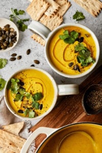 Creamy Cauliflower Turmeric Soup