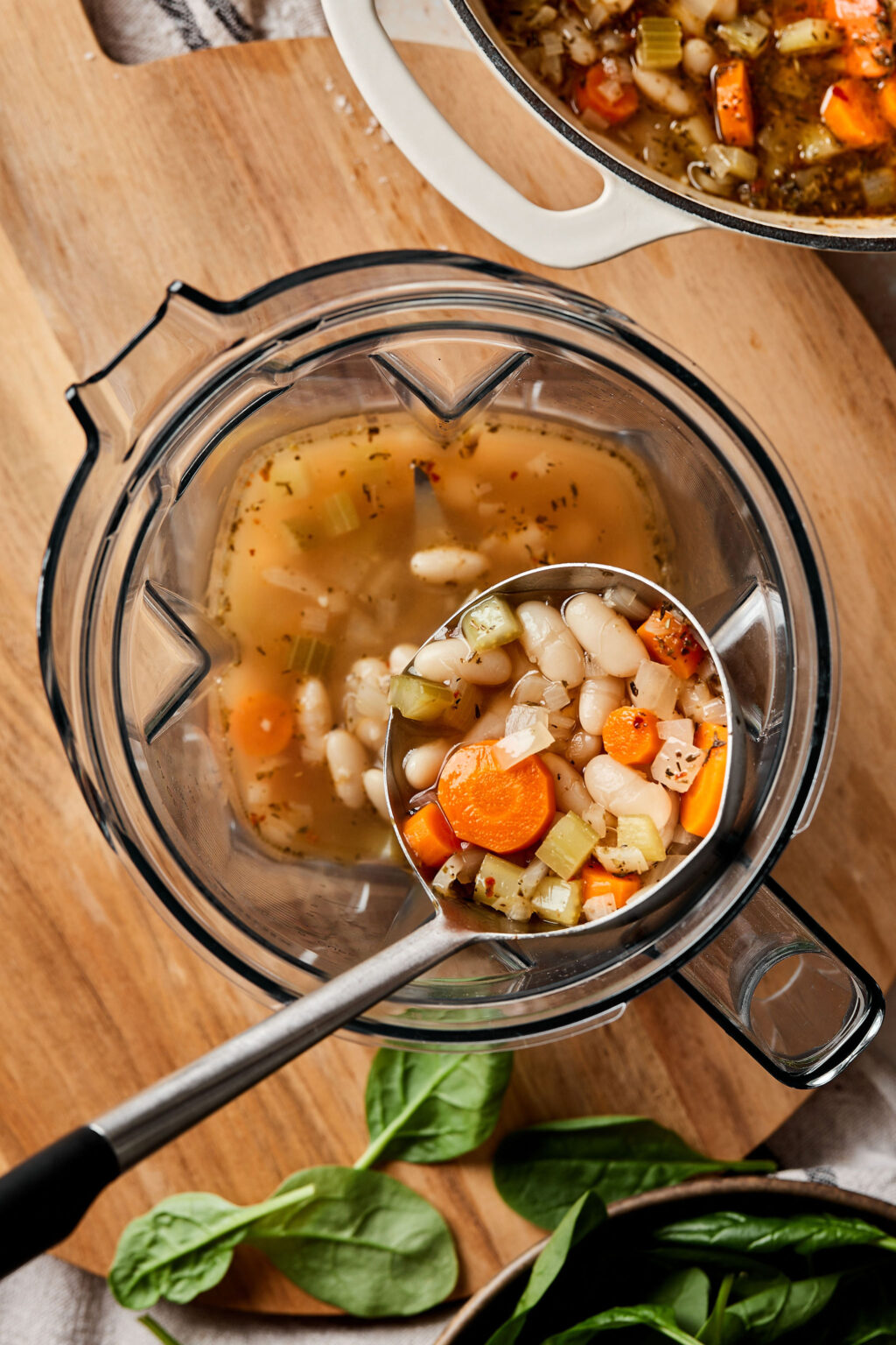 Hearty Tuscan White Bean Soup Kalejunkie