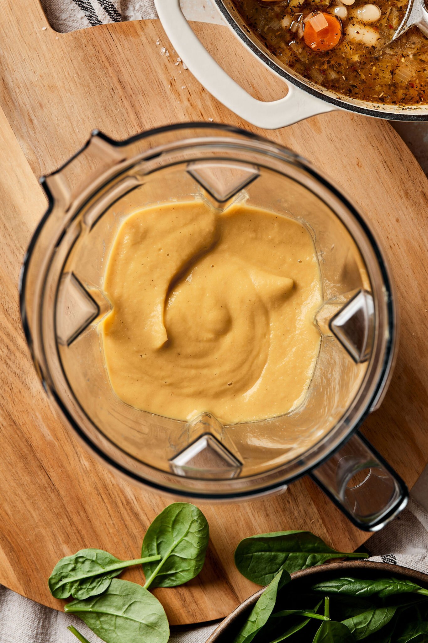 Hearty Tuscan White Bean Soup Kalejunkie