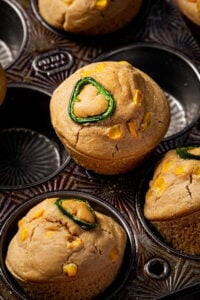The Best Gluten-Free Jalapeño Cornbread Muffins
