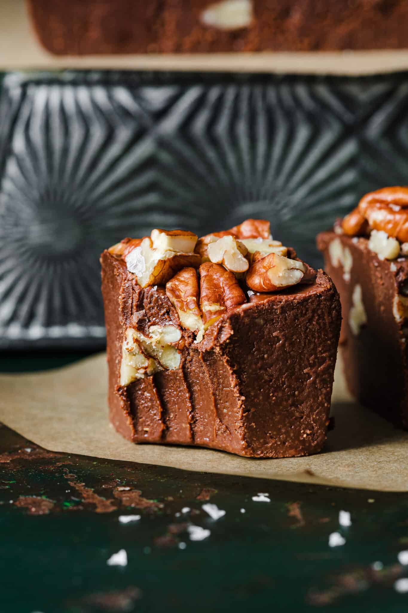 Vegan Pecan Pie Chocolate Fudge Kalejunkie