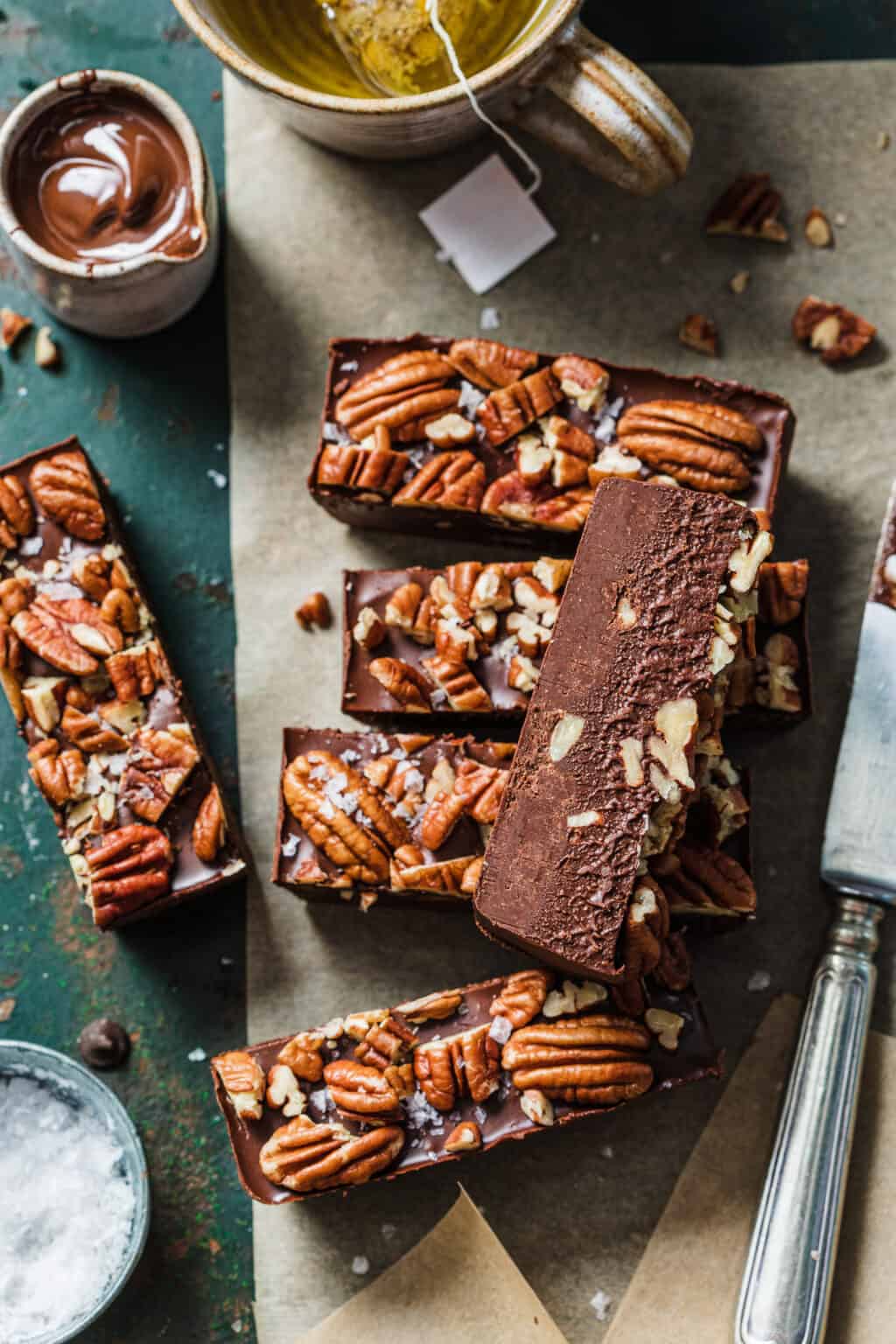 Vegan Pecan Pie Chocolate Fudge Kalejunkie