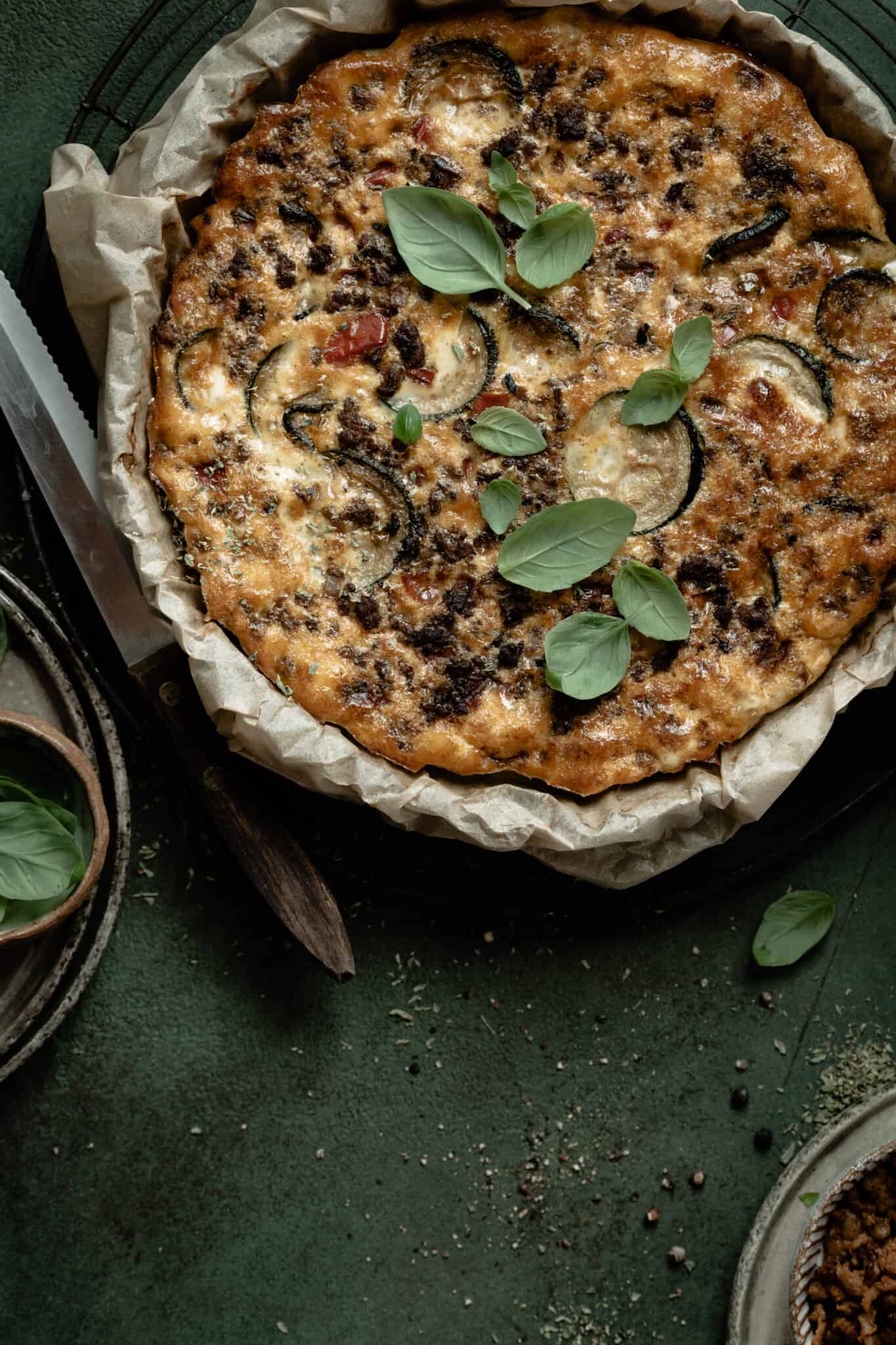 Crustless Winter Quiche Kalejunkie