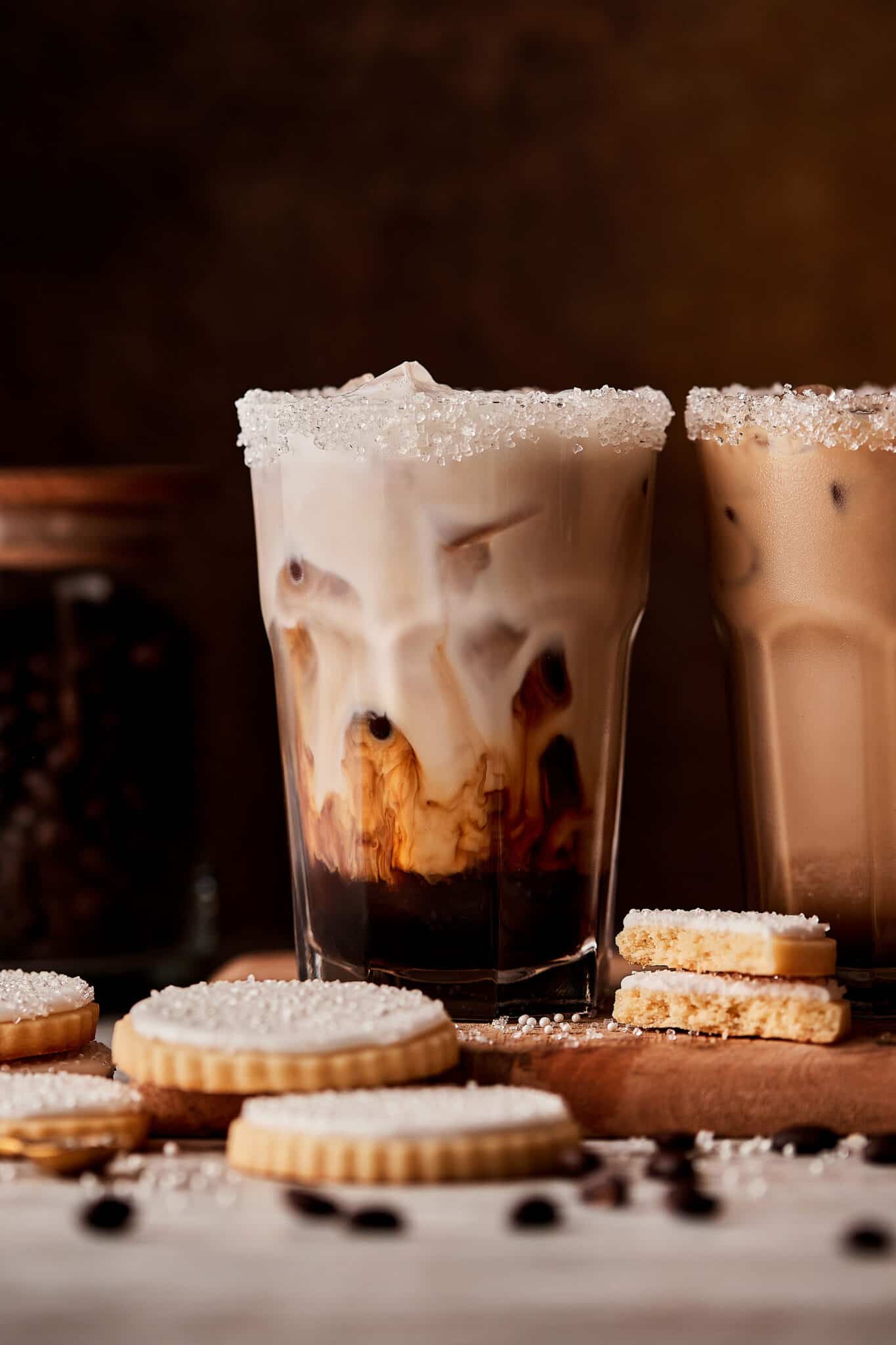 Copycat Starbucks Sugar Cookie Iced Latte - Kalejunkie