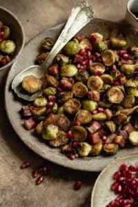 Crispy Brussels Sprouts Salad with Bacon