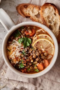 Lemony Lentil Soup