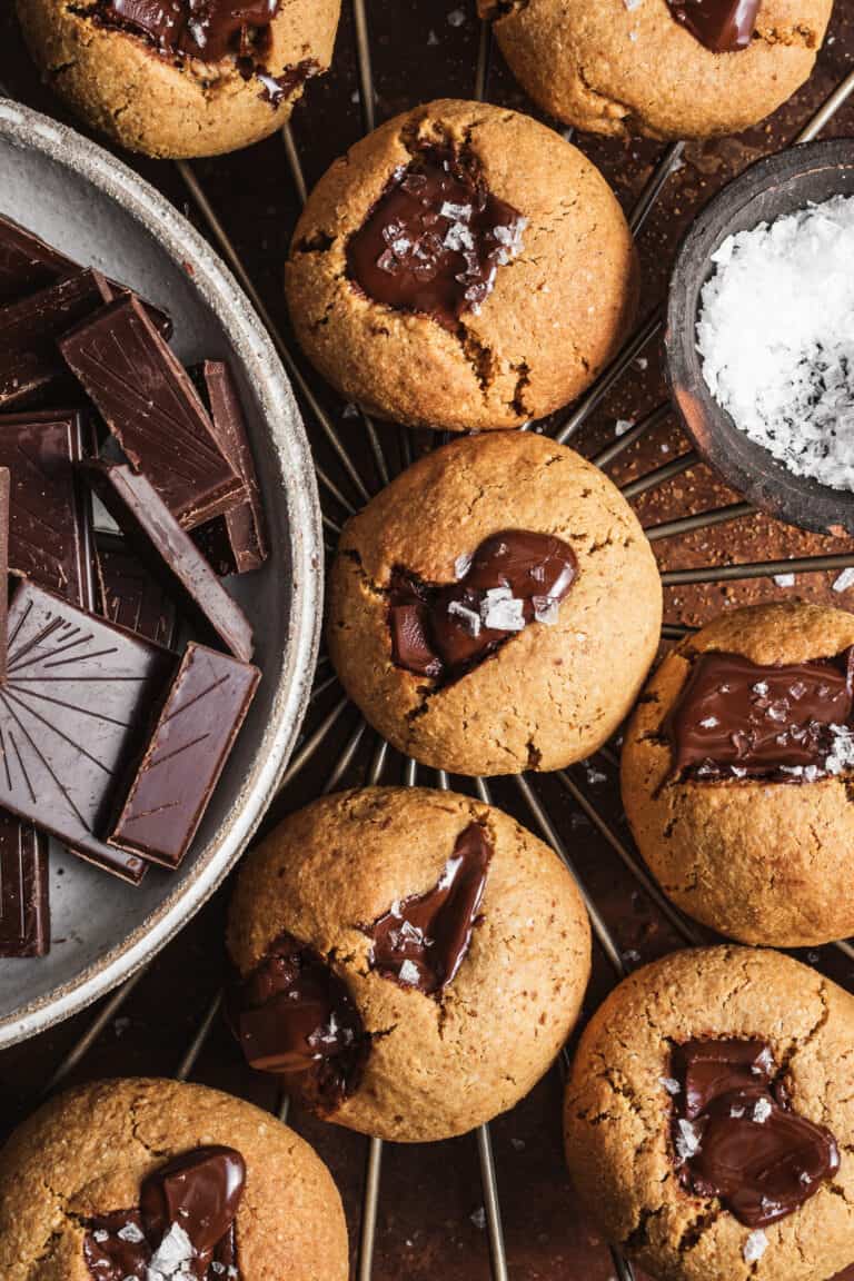 Best Ever Chocolate Chunk Olive Oil Cookies Kalejunkie