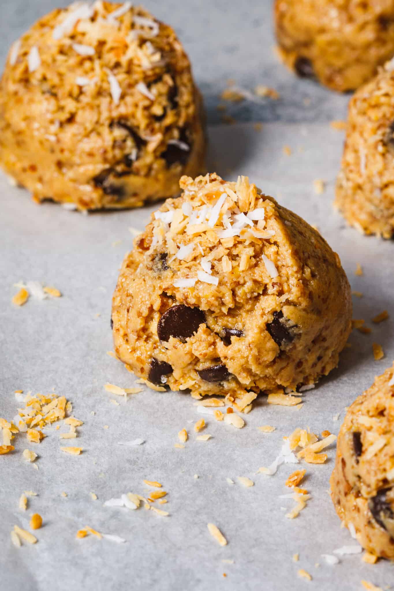 Samoa Cookie Protein Bites Kalejunkie