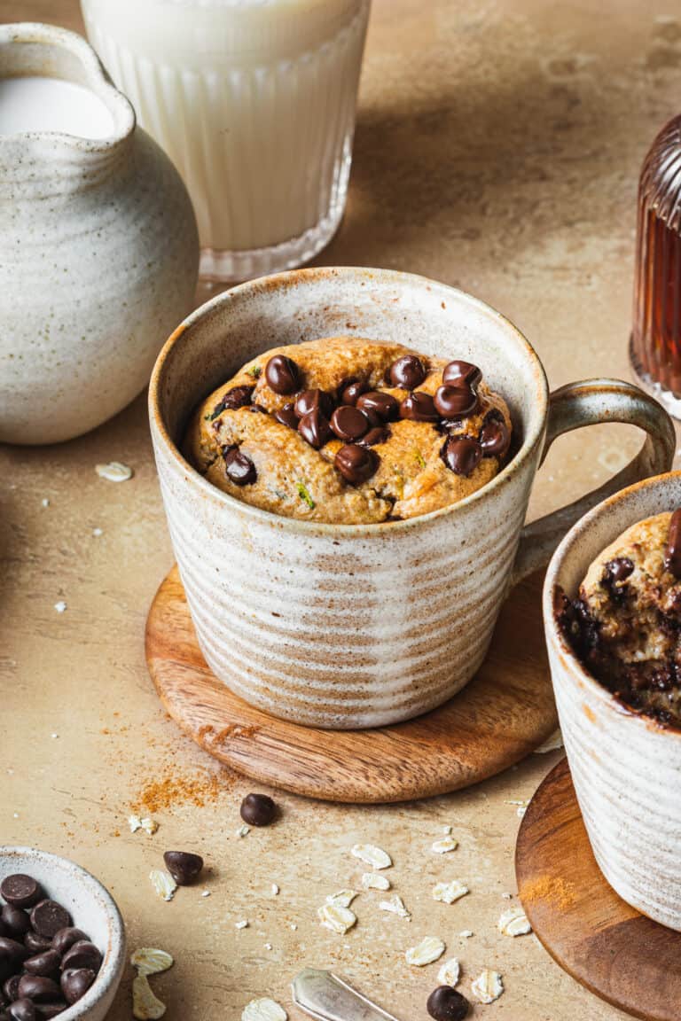 Chocolate Chip Zucchini Baked Oats For One Kalejunkie