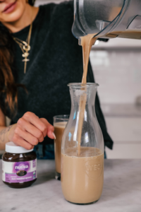 Creamy, Dairy-Free “Nutella” Oat Milk