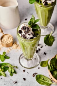 Healthy, Dairy-Free Shamrock Shake