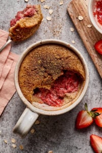 Strawberry Donut Baked Oats
