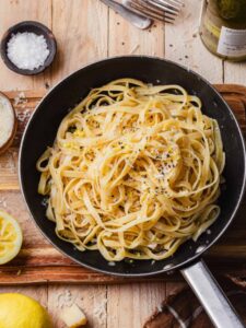 Simple Lemon Garlic Pasta Story