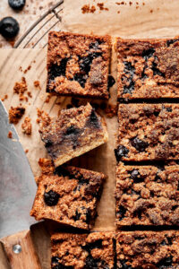 Grain-Free Blueberry Coffee Cake