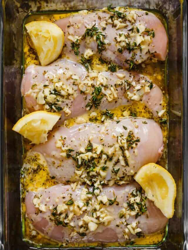 The Best Ever Greek Chicken Marinade Story