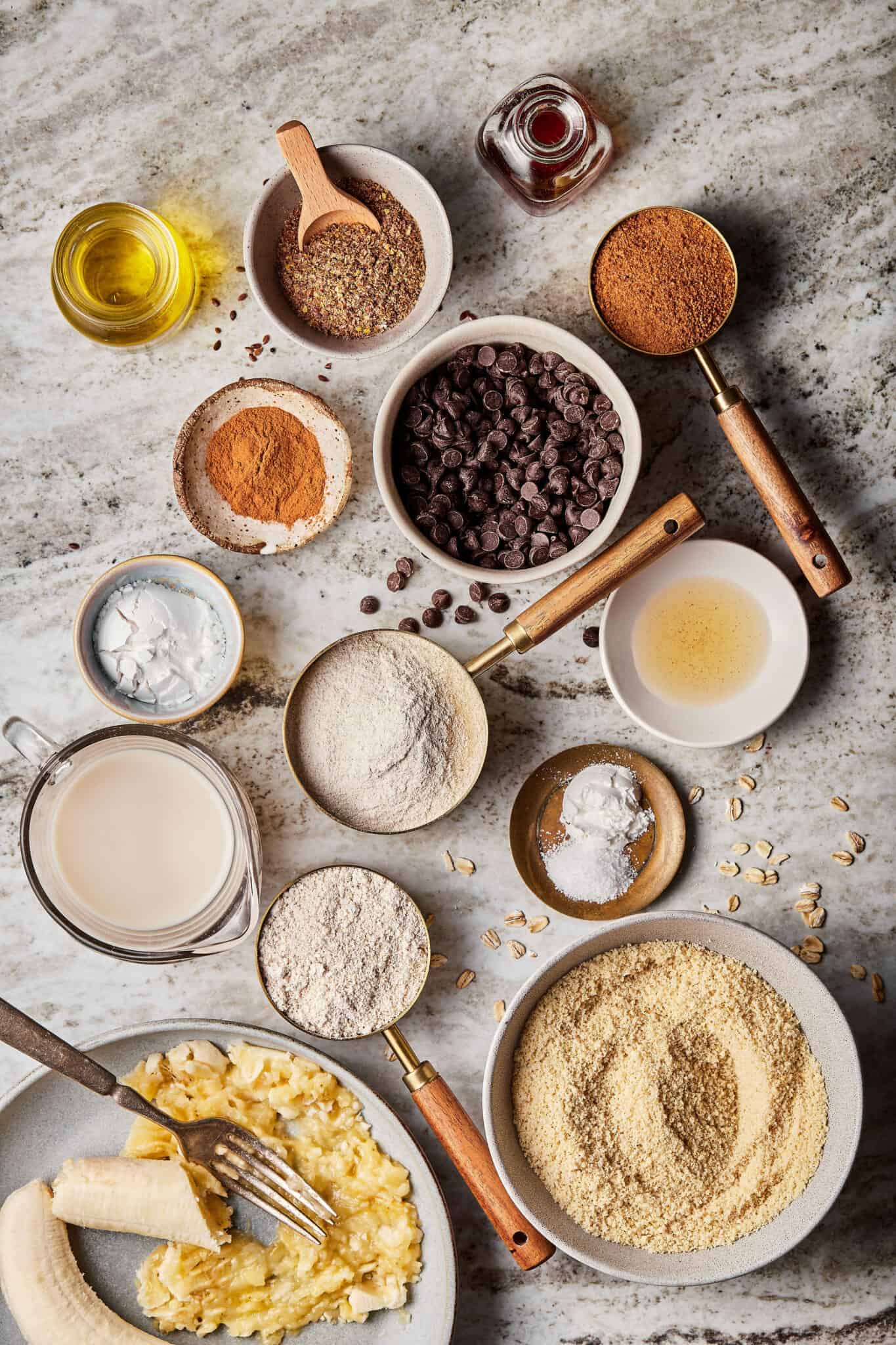 GutHealthy Mini Banana Chocolate Chip Buckwheat Muffins Kalejunkie