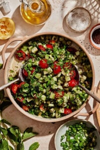 10-Minute Armenian Cucumber & Tomato Salad