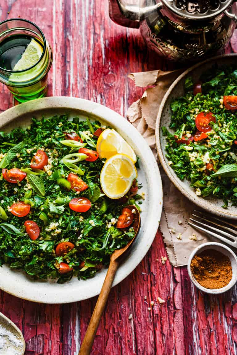 The Ultimate Kale Tabouleh Kalejunkie