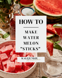 How to Make Watermelon “Sticks”